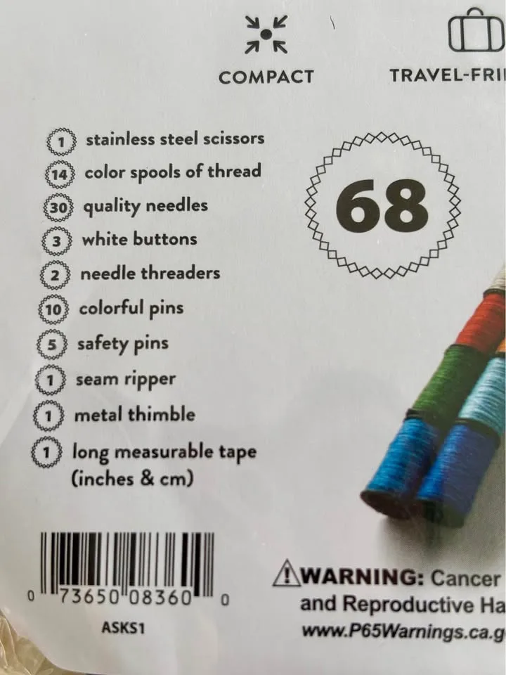 Coats & Clark Trusew Compact Sewing Kit - BNIB image indicator(2)