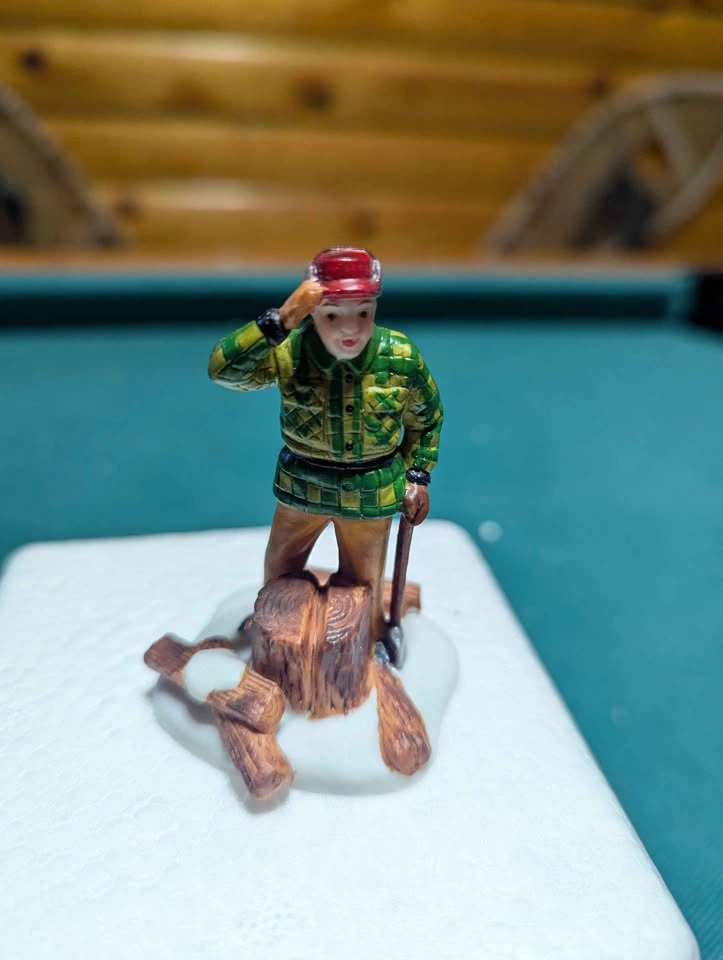 Department 56 - The Heritage Village - Wood Cutter And Son - photo 3