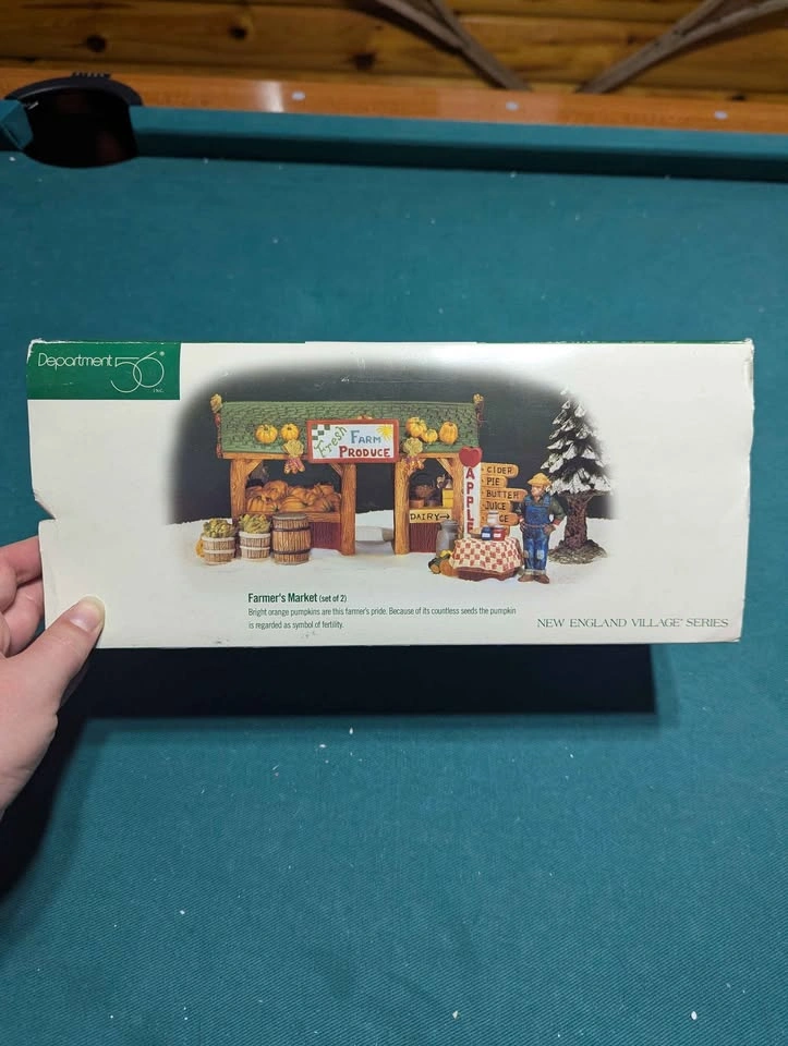 Dept 56 - New England Village - Farmer's Market - photo 2