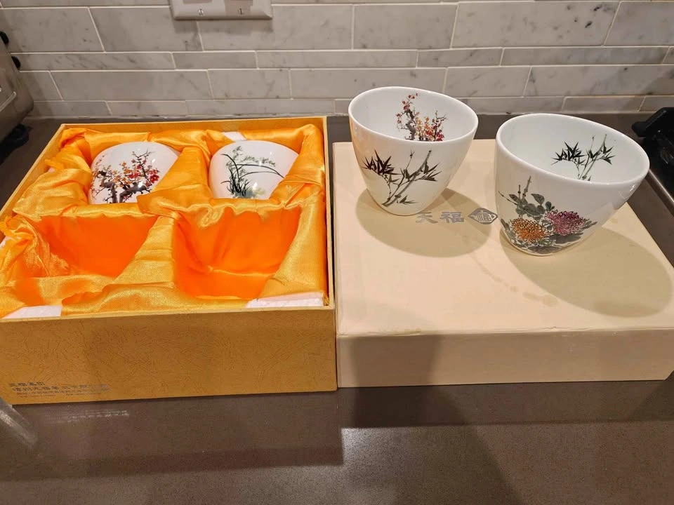 5 PCs of Chinese tea cup