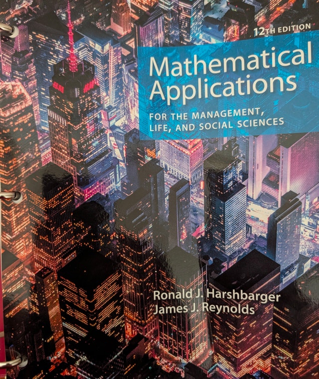 Mathematical Applications for the Management, Life, and Social