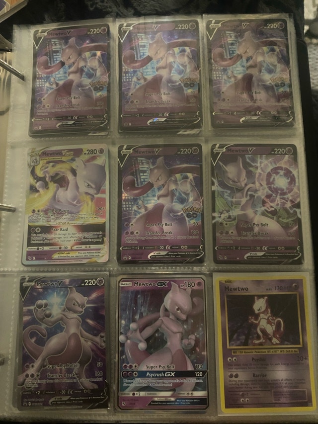 Mewtwo Pokémon Cards