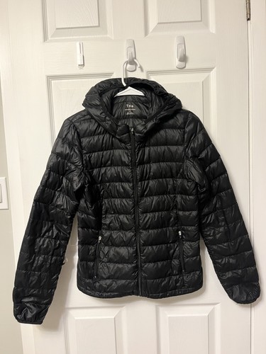 Aritzia Tna Botanie Lightweight Down Puffer Jacket Black Small