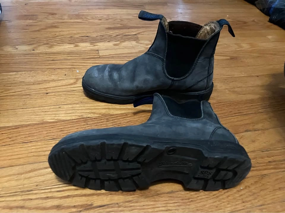Size 8 Black/Grey Blundstone Boots - photo 5