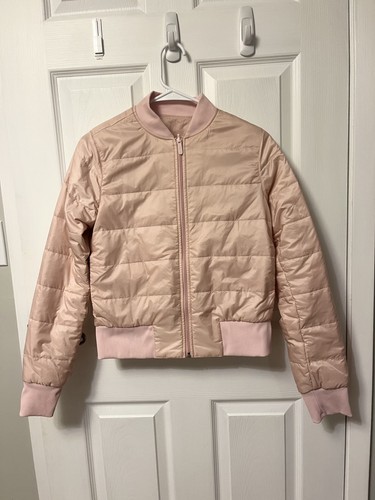 Lululemon Non-Stop Reversible Bomber Jacket Pink Size 4