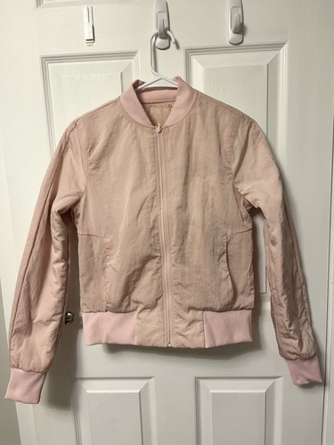 Lululemon Non-Stop Reversible Bomber Jacket Pink Size 4 - photo 4