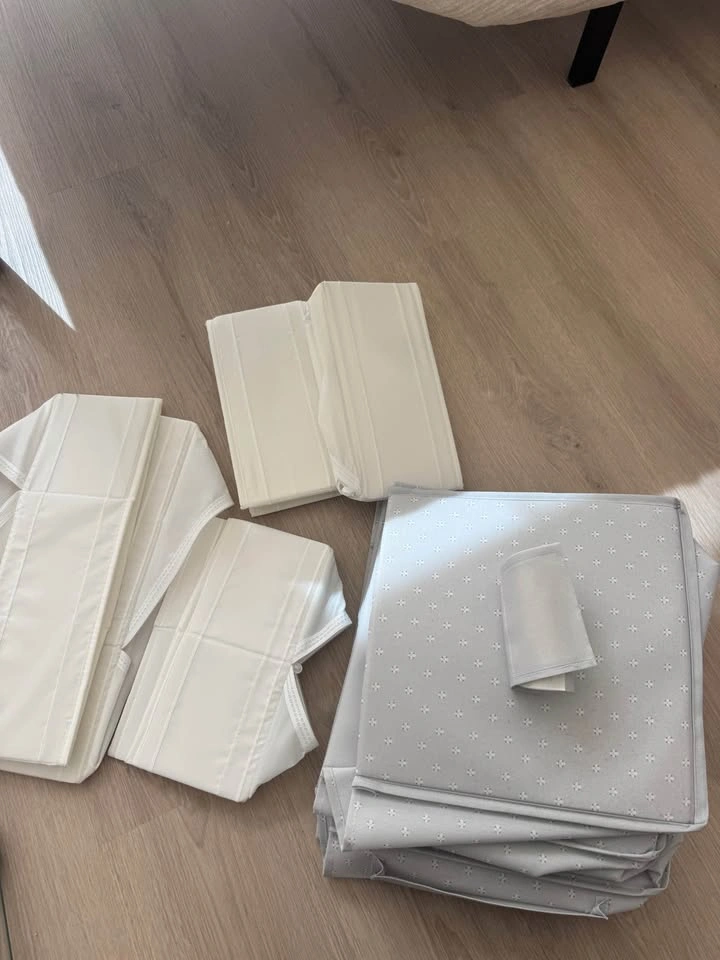 IKEA Hanging Closet Organizer + Storage Boxes Sets - photo 3