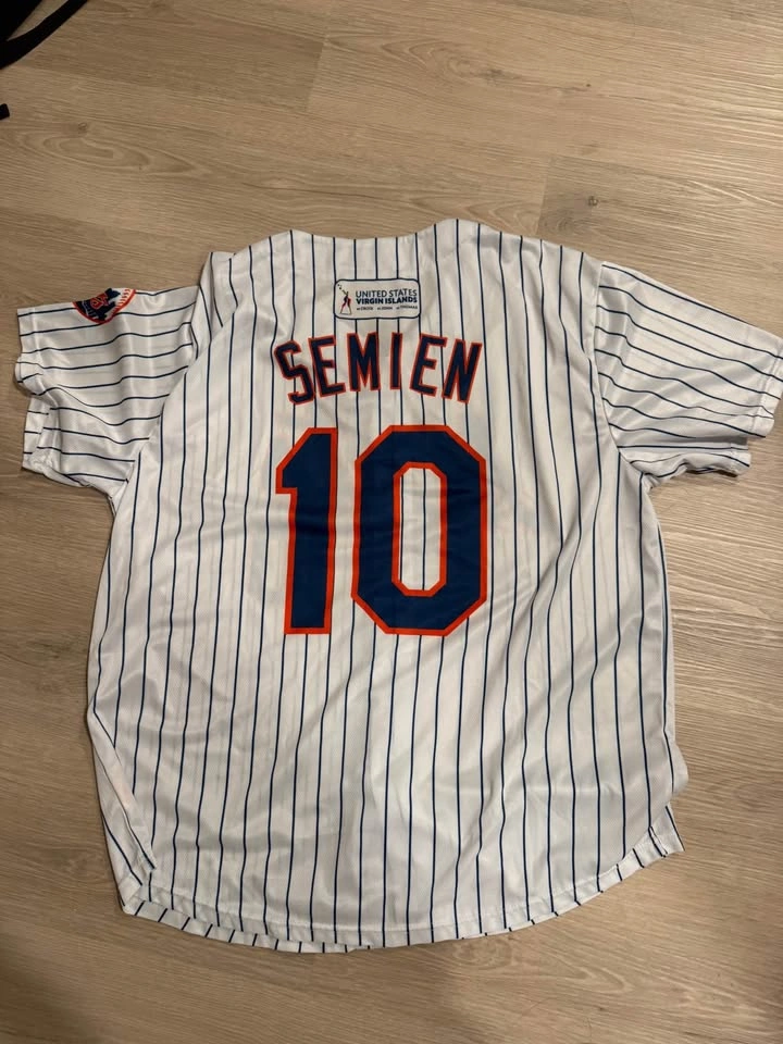 New York Mets Marcus Semien #10 Jersey Adult XL - photo 2