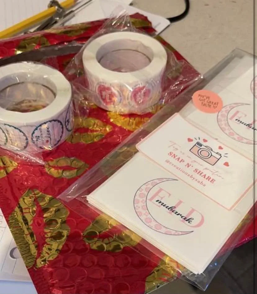 🎁 500-Pack Thank You Sticker Roll – Brand Your Biz with Love! image indicator(8)