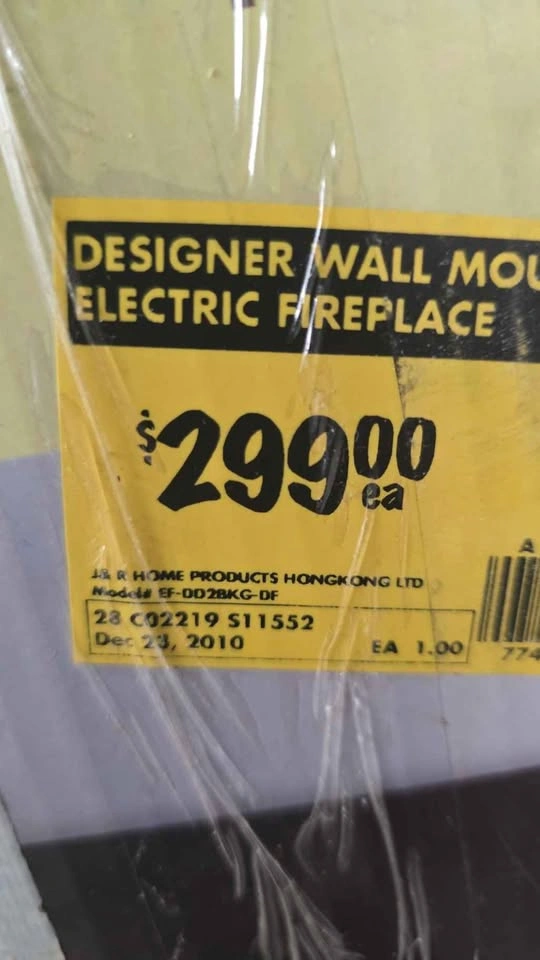 Brand New Fireplace – Still Sealed in Box - photo 3