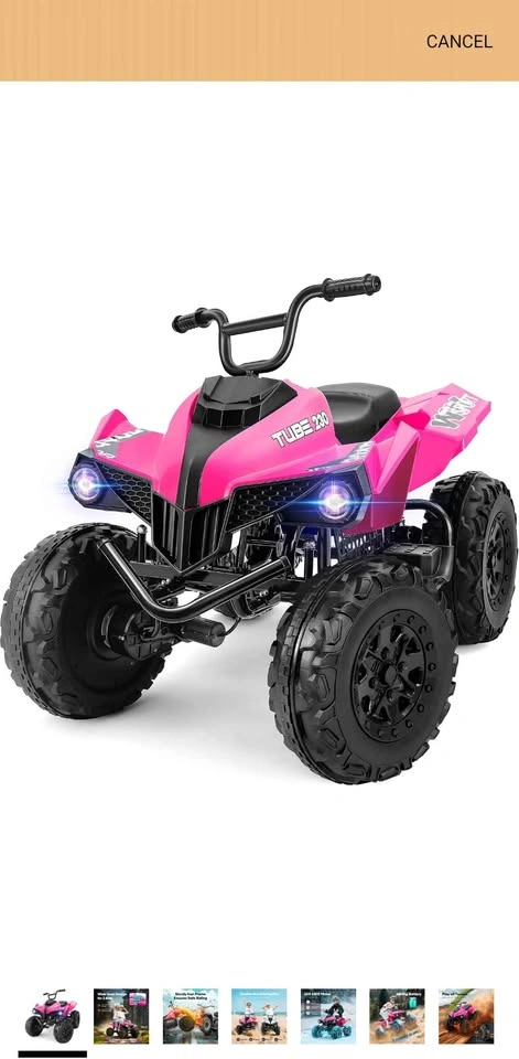 TUBE 230 24V 4WD Kids Ride-On ATV - Brand New in Box - photo 4