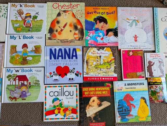 Huge Children’s & Toddler Picture Book Lot (40 Books)