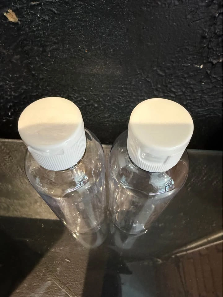 120ml (4oz) Clear Plastic Bottles with Flip-Top Caps – Bulk - photo 3