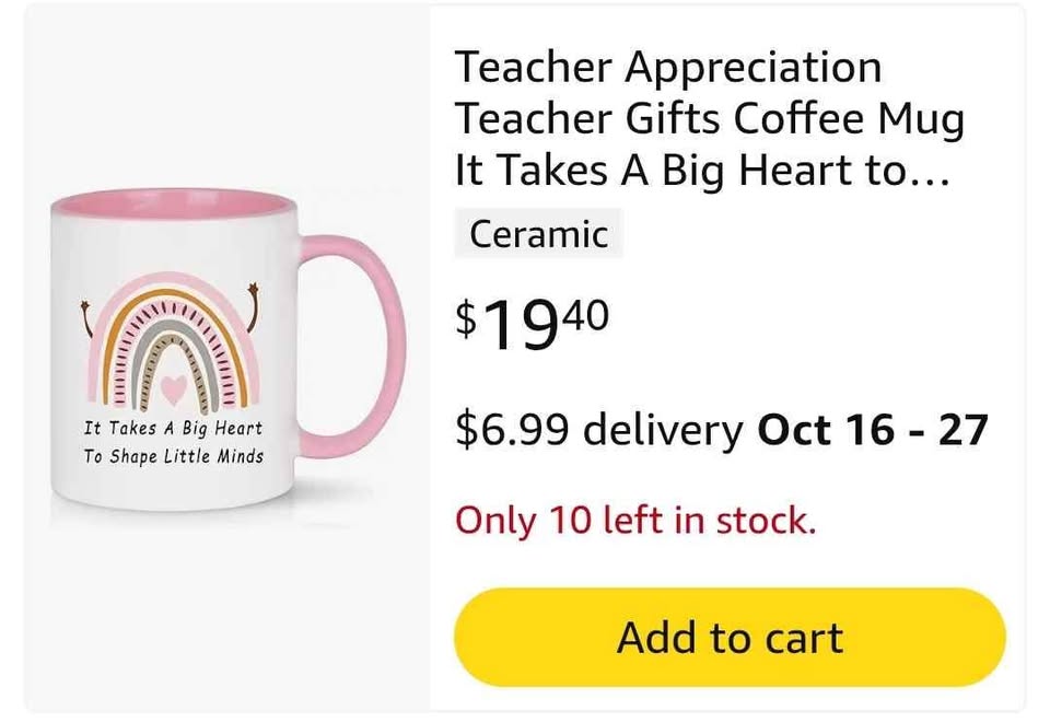 Teacher Appreciation Teacher Gifts Coffee Mug - photo 2