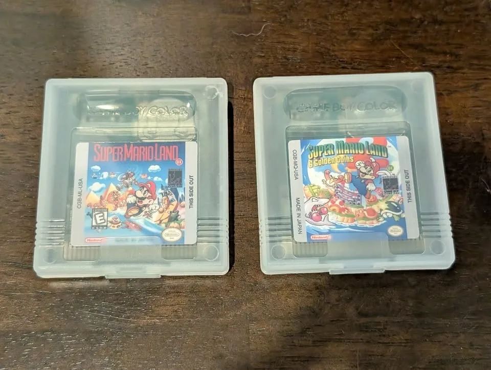 Super Mario Games for the GameBoy Color