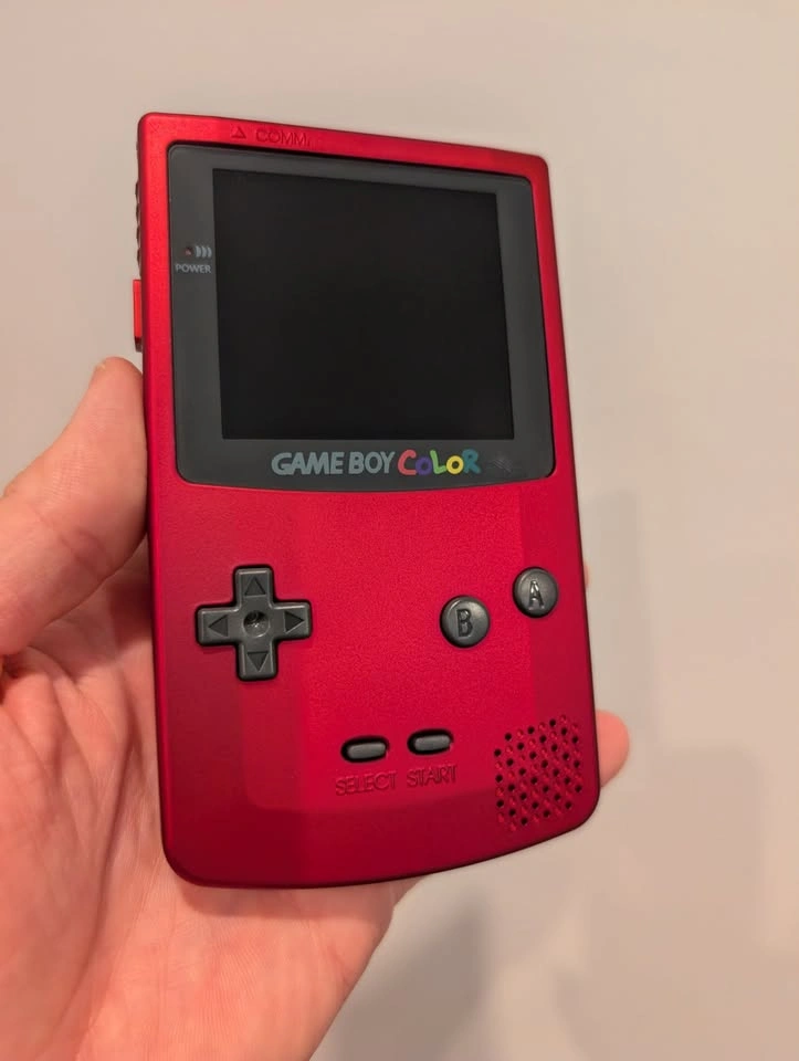 GameBoy Color - 2.8" IPS - Matte Metallic Red - photo 3