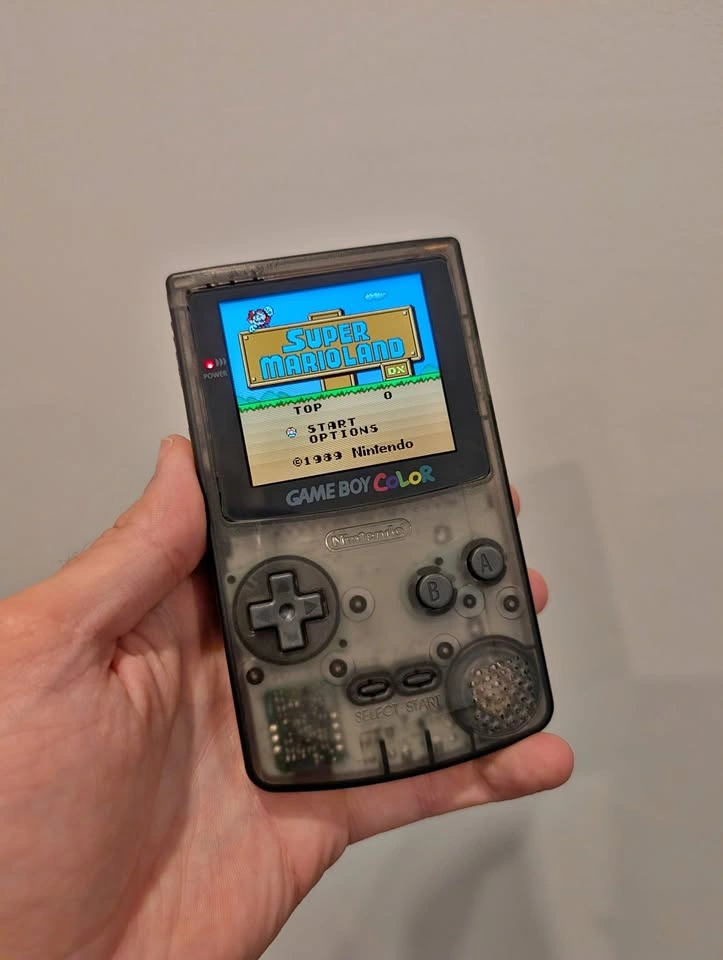 GameBoy Color - IPS - Clear Black