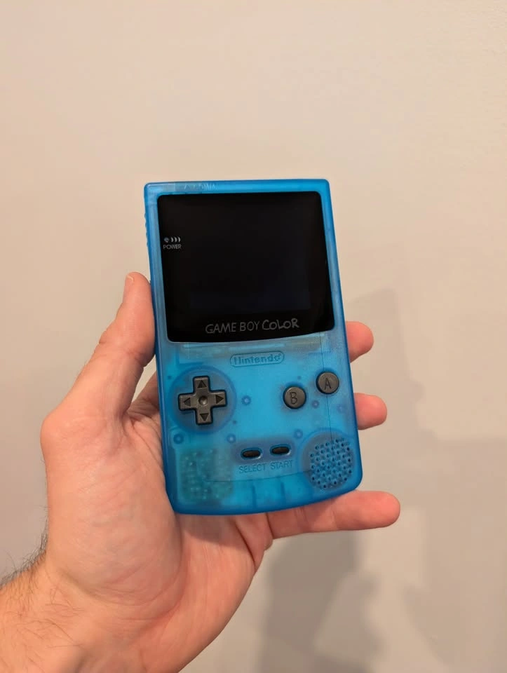 GameBoy Color - OLED - Clear Blue - photo 2