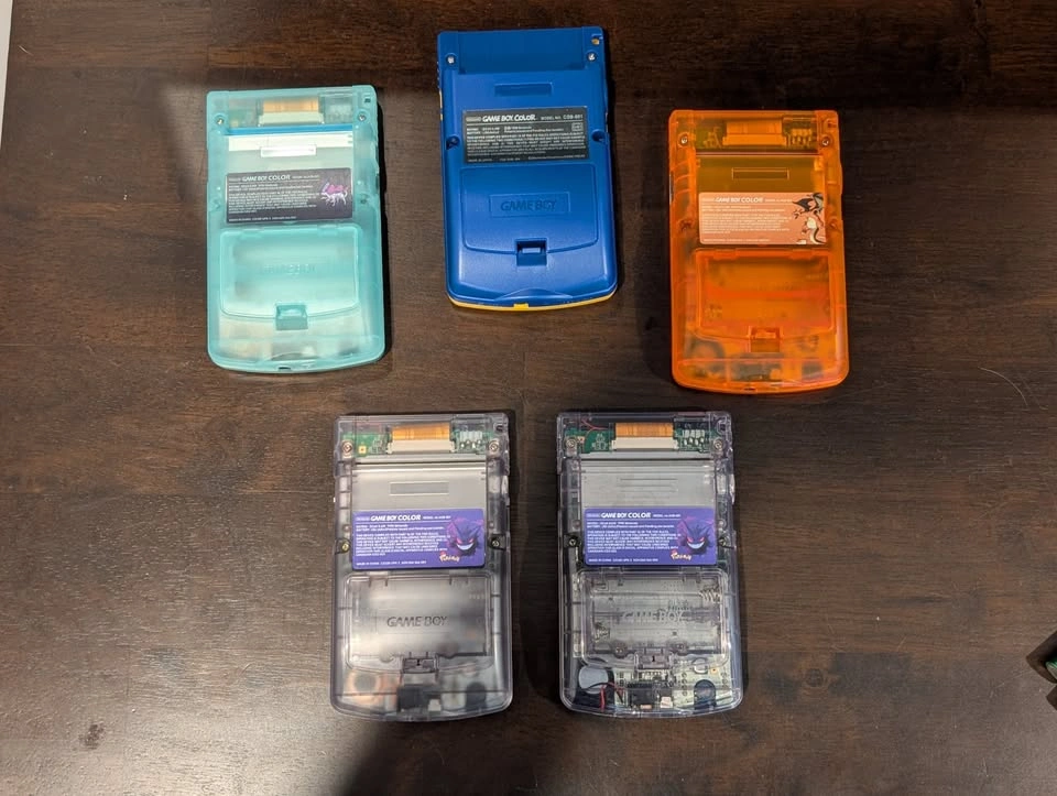 GameBoy Color - OLED IPS - Pokemon Shells - photo 2