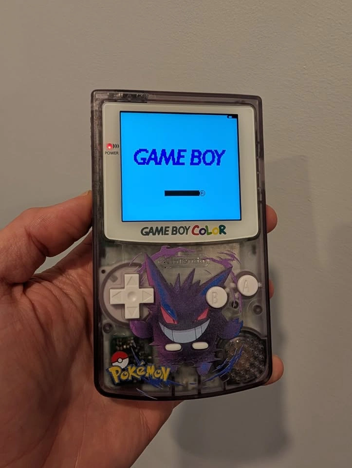 GameBoy Color - OLED IPS - Pokemon Shells - photo 3