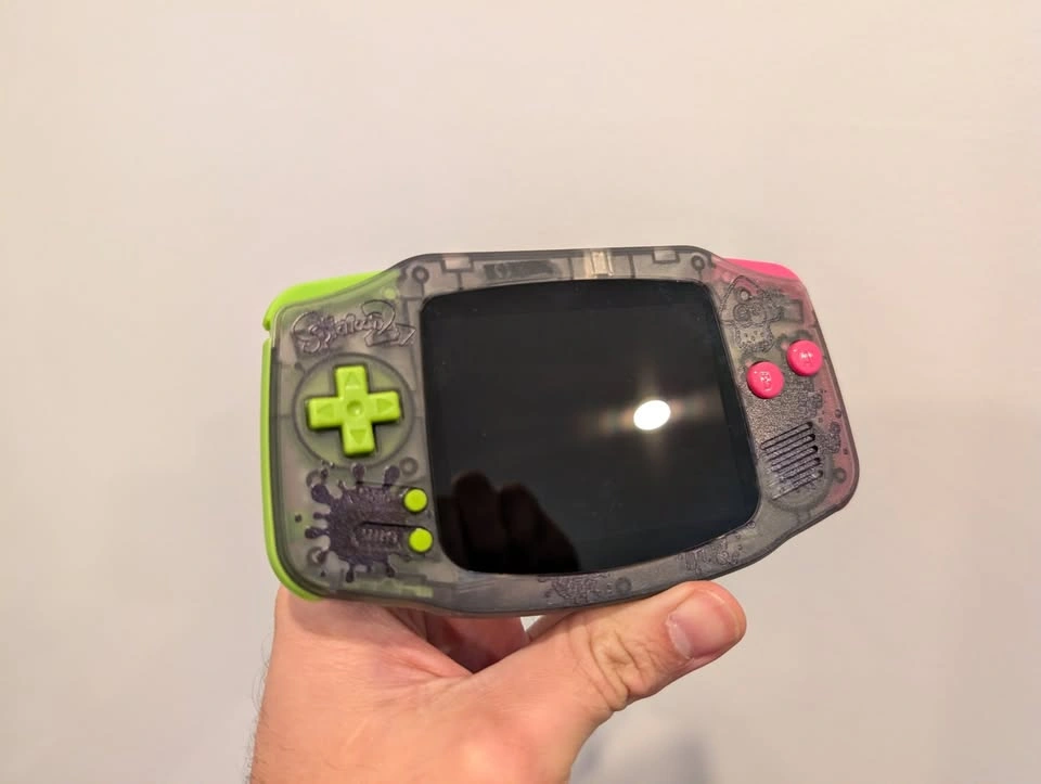 GameBoy Advance - IPS Max - Splatoon UV