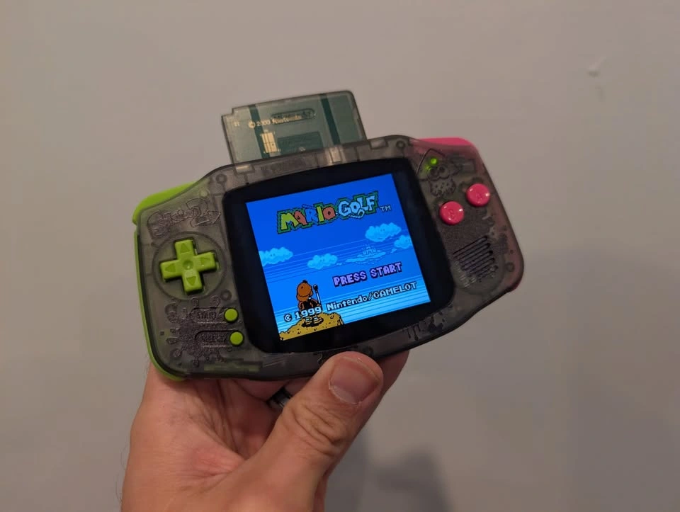 GameBoy Advance - IPS Max - Splatoon UV - photo 3