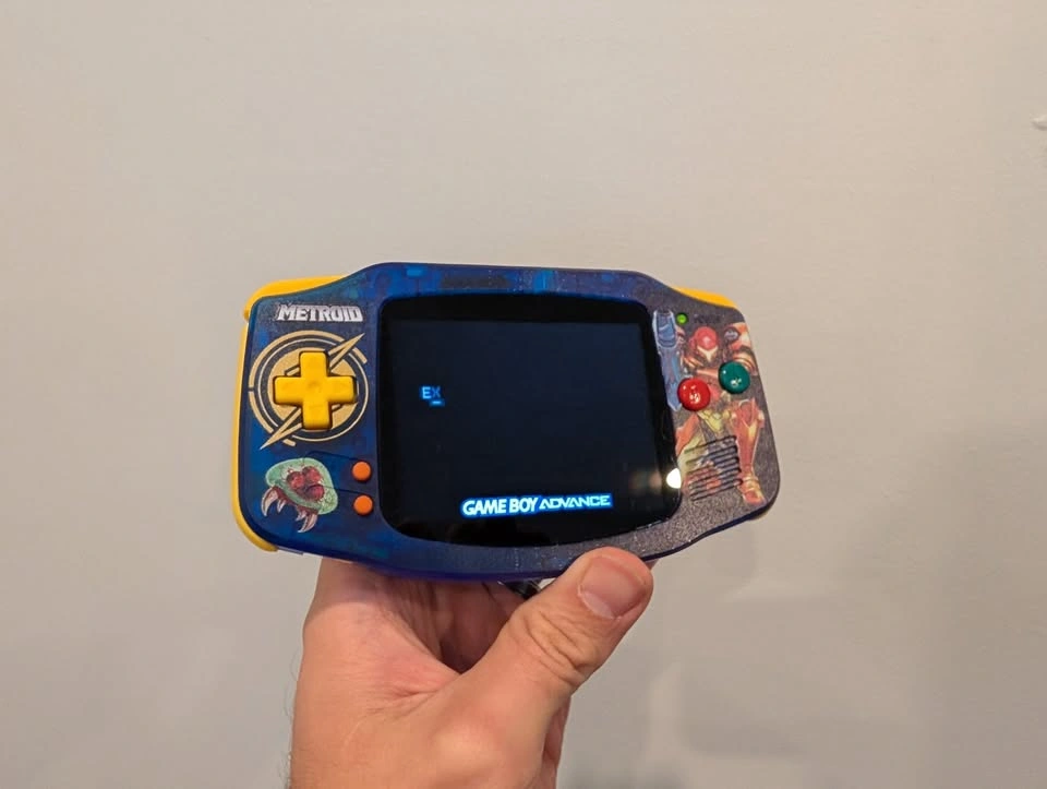 GameBoy Advance - IPS Max - Metroid UV Shell - photo 4