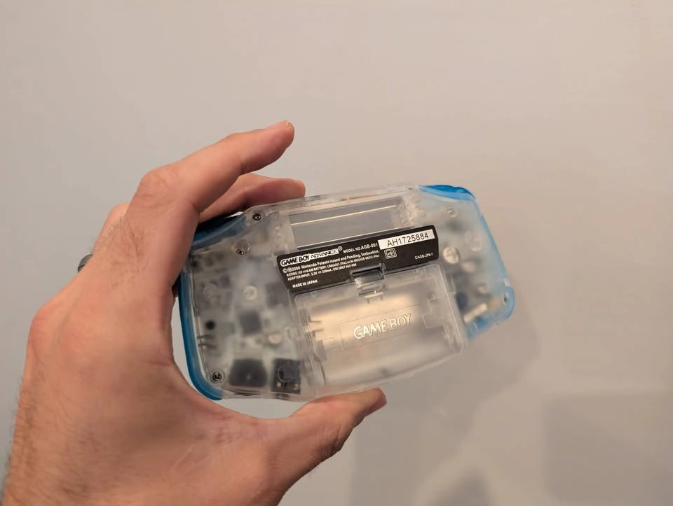 GameBoy Advance - IPS - Clear Blue - photo 2