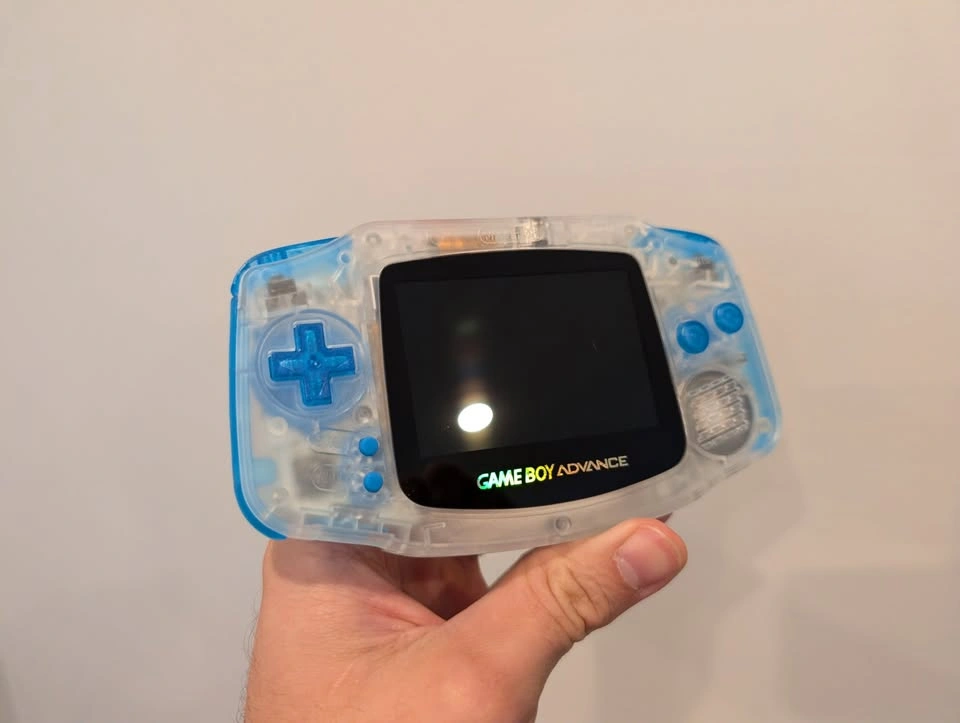 GameBoy Advance - IPS - Clear Blue - photo 3