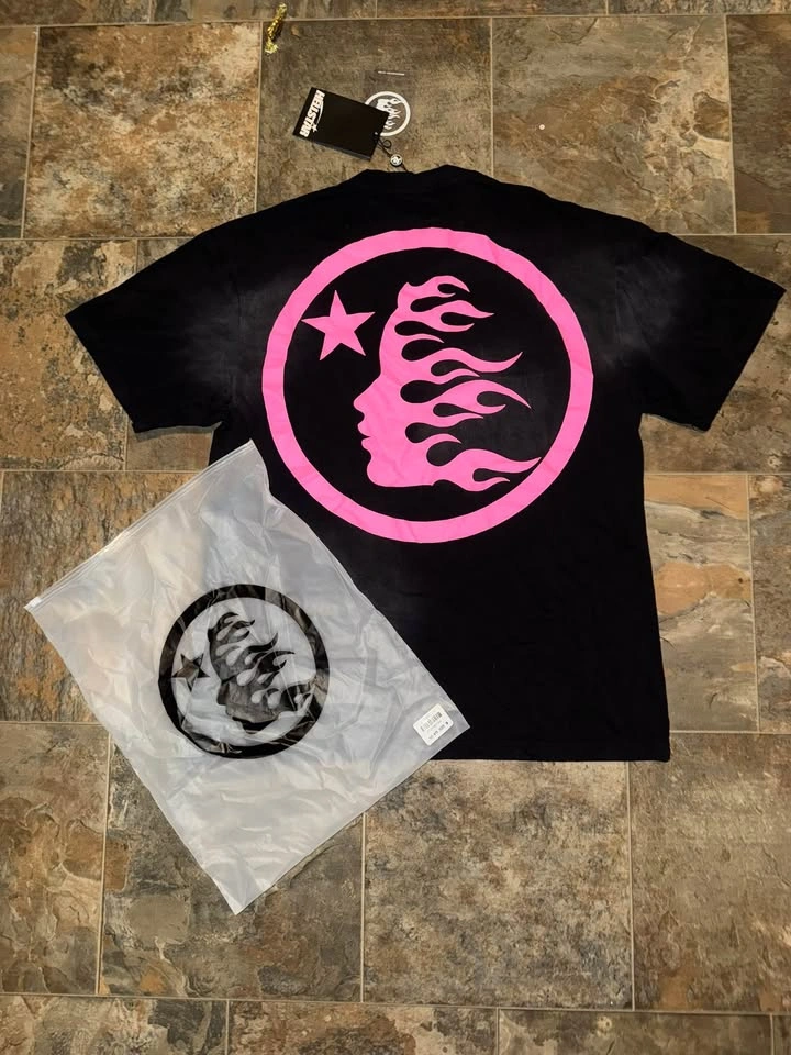 Mens Pink HELLSTAR Tee NFC ✅ Medium - photo 2