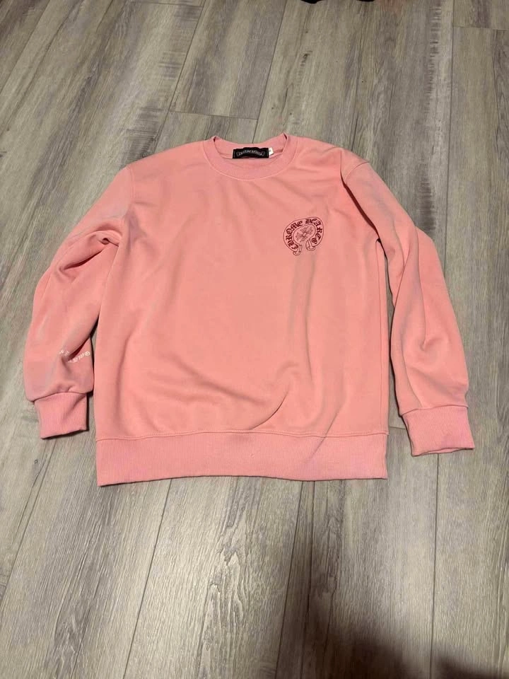 Pink Chrome hearts Sweater