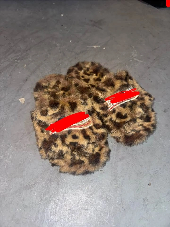 Balenci Slides Leopard