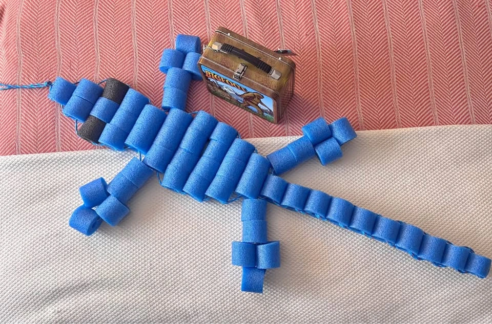 Campy Blue Lizard