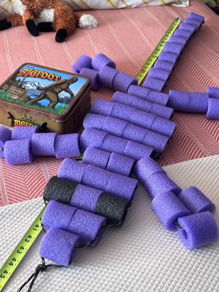 Fantabulous Purple Lizard 'keychain' - photo 2