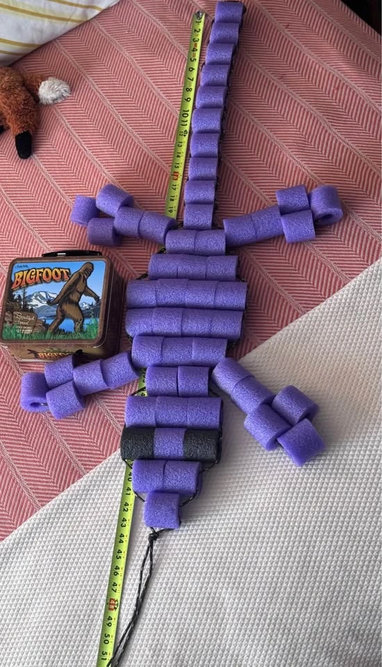 Fantabulous Purple Lizard 'keychain' - photo 4