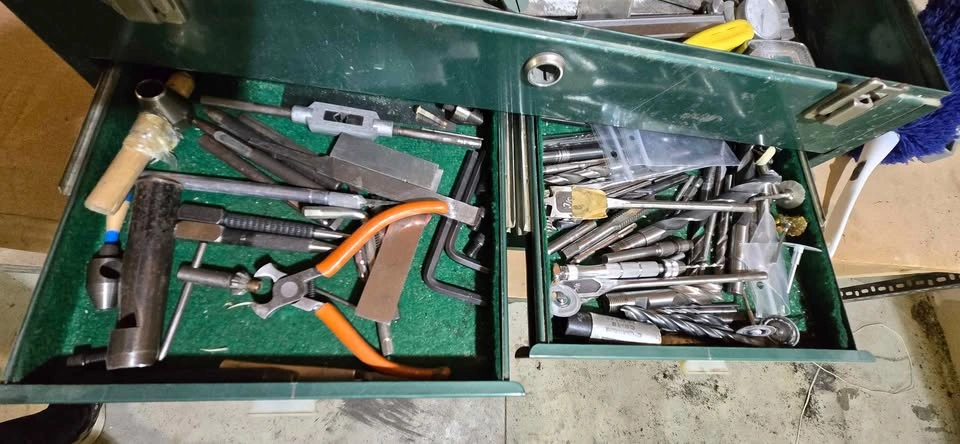 Tool box filled with tools - photo 3