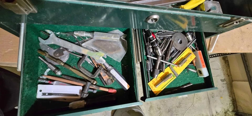 Tool box filled with tools - photo 4