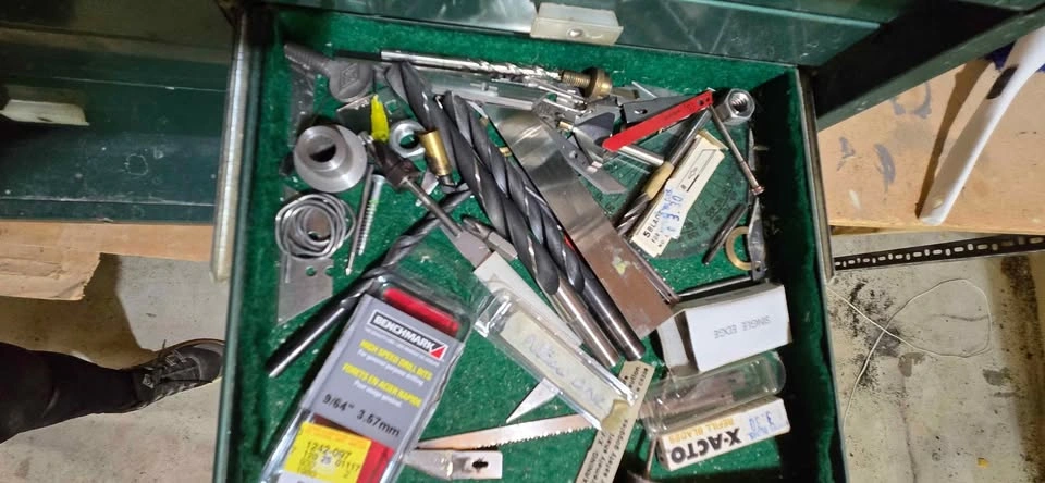 Tool box filled with tools - photo 5