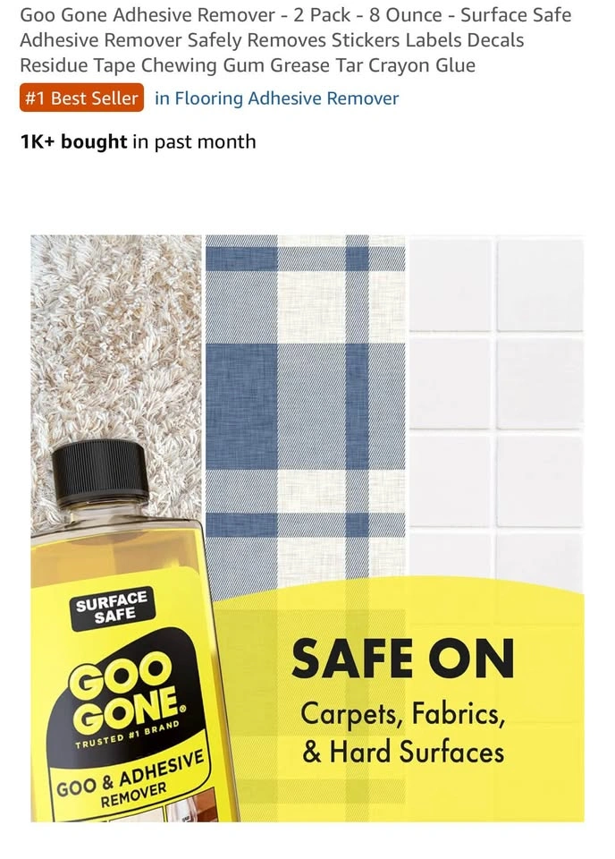 Goo Gone Adhesive Remover - photo 4