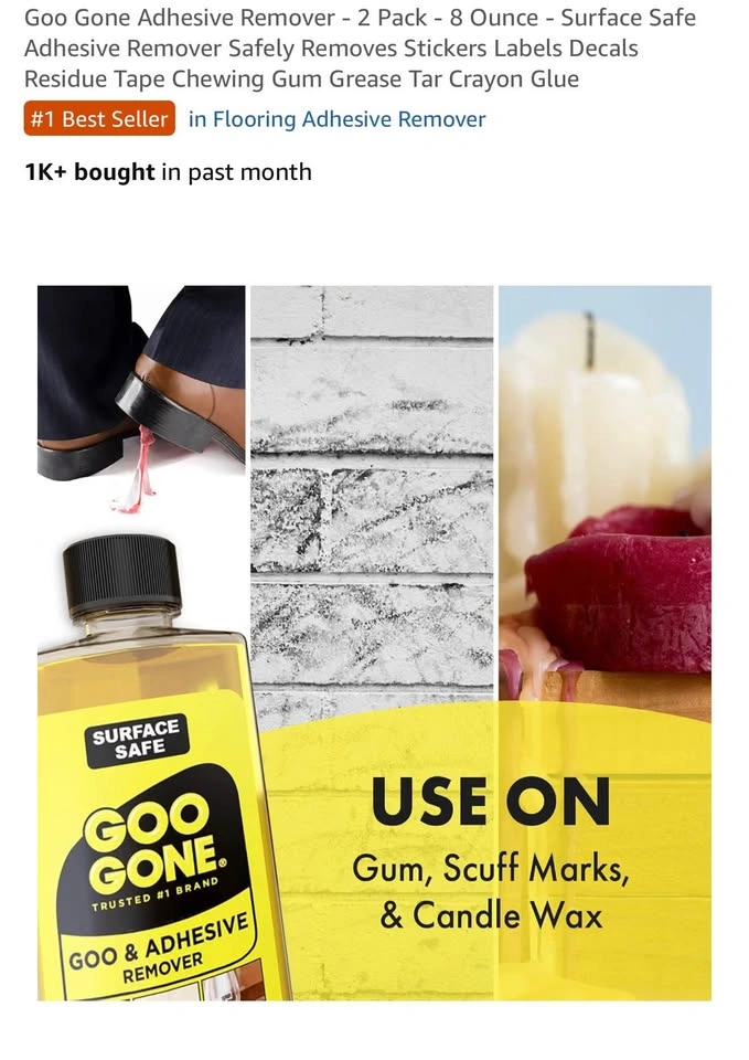 Goo Gone Adhesive Remover - photo 5