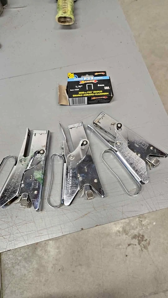 Staplers for box packaging