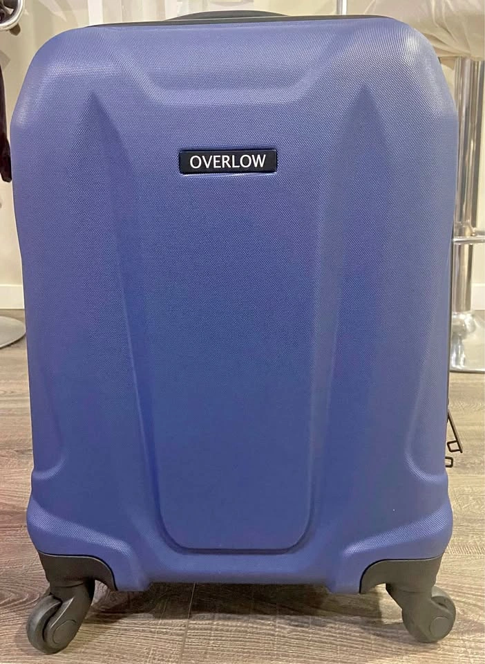 Brand New Navy Blue Carry-On Suitcase
