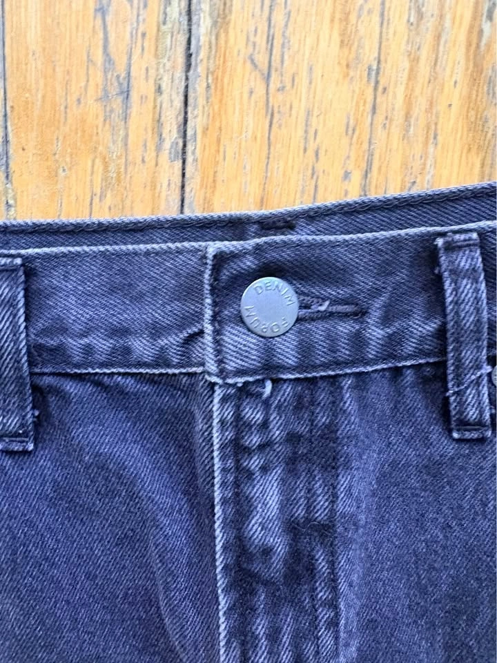 Denim forum black skirt - photo 3