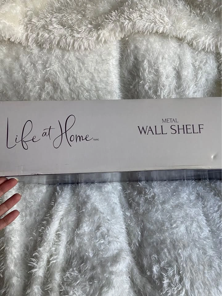 Life at Home Metal Wall Shelf - photo 2