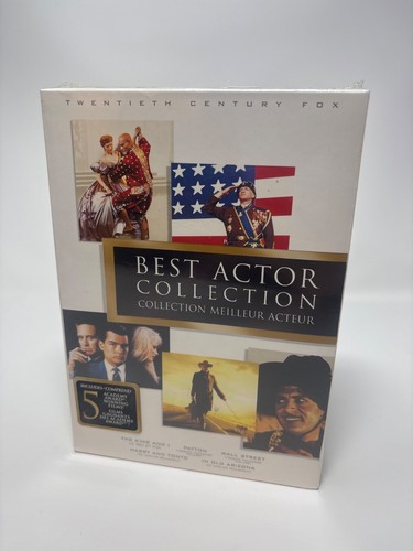 The Best Actor Collection (DVD, 2007, 5-Disc Set) Sealed!
