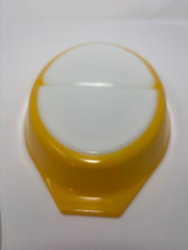 Vintage PYREX Daisy Sunflower 1 1/2 QT Oval Divided Casserole - photo 4