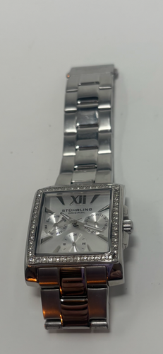 Stuhrling Original Women’s Rectangle Crystal Watch