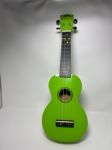 Mahalo Rainbow Series MR1 Soprano Ukulele Green