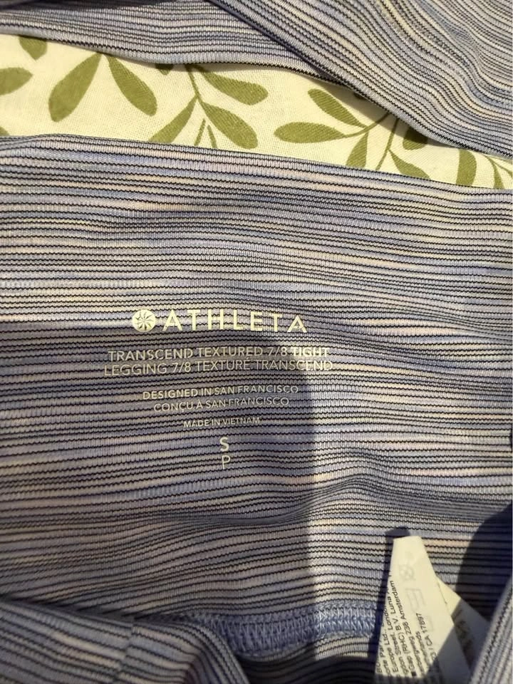 Athleta Transcend Textured 7/8 Legging and Top Set - photo 2