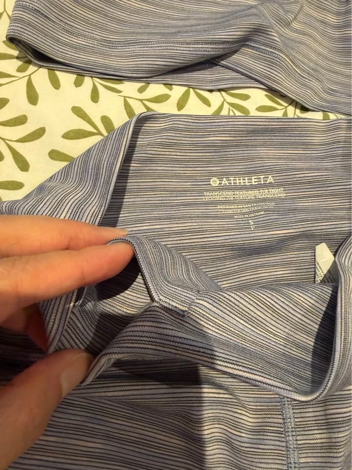 Athleta Transcend Textured 7/8 Legging and Top Set - photo 3